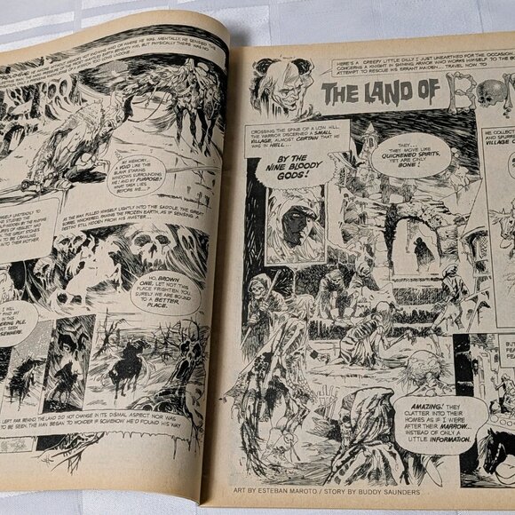 1972 CREEPY HORROR MAGAZINE VINTAGE BACK ISSUE #47 DRACULA VAMPIRE COVER BOOK - Picture 6 of 16